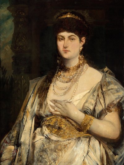 Portret Henriette Mankiewicz door Hans Makart